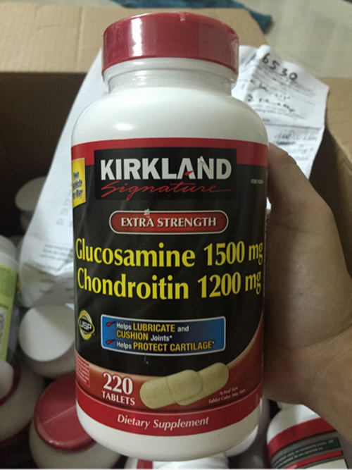 Hé Lộ Cách Dùng Glucosamine 1500mg & Chondroitin 1200mg 220 viên