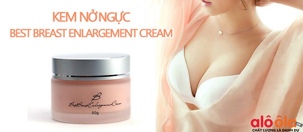 Cách dùng kem nở ngực Best Breast Enlargemnt Cream hiệu quả