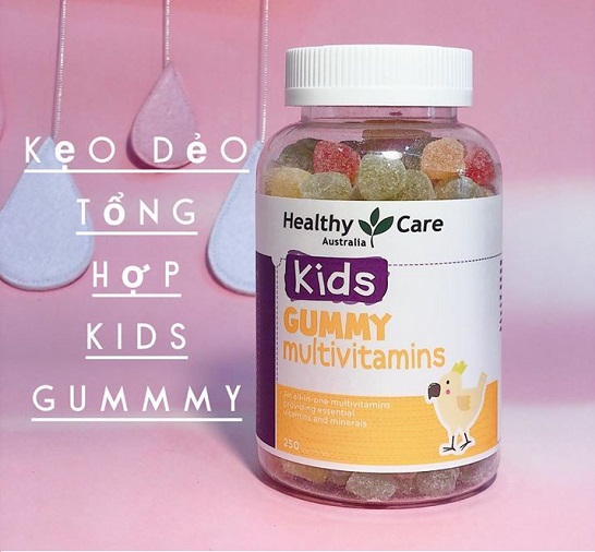 Kẹo dẻo cho bé Healthy Care Gummy Multivitamin 250 viên 