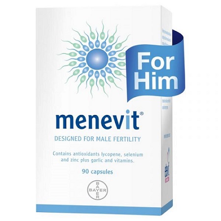 Menevit designed for male fertility 90 viên cho nam giới của Úc