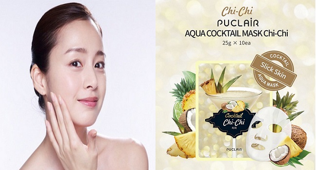 Mặt nạ dưỡng da Puclair Aqua Cocktail Mask Chi - Chi Hàn Quốc