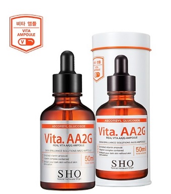 tinh chất dưỡng ẩm sáng da Sho Vita. AA2G Real Vita AA2G Ampoule