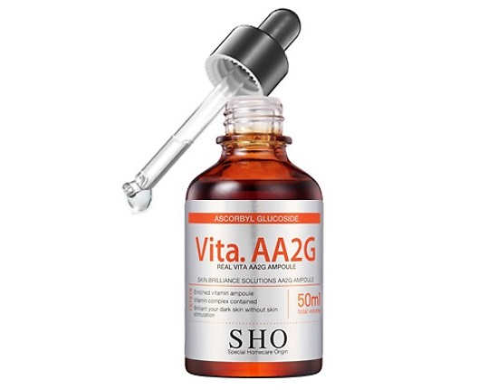 tinh chất dưỡng ẩm sáng da Sho Vita. AA2G Real Vita AA2G Ampoule