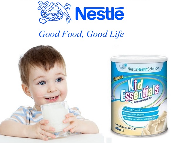 Sữa Kid Essentials Nestle Úc 800g cho bé từ 1- 10 tuổi
