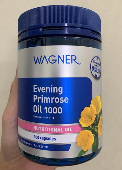 Tinh dầu hoa anh thảo Wagner Evening Primrose Oil 1000mg 200 viên của Úc 