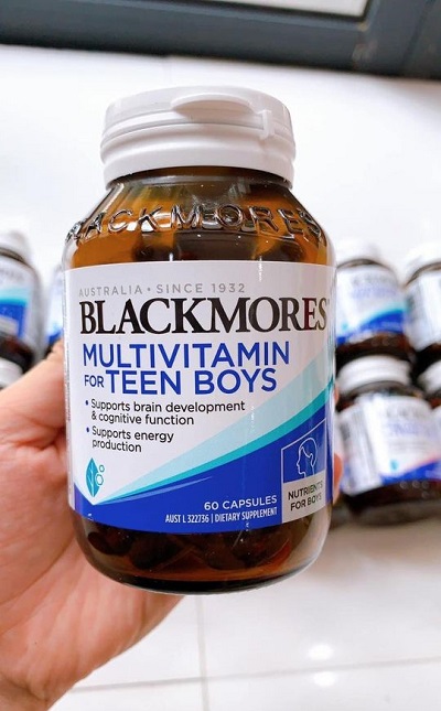 Blackmores Multivitamin for Teen Boys 60 Capsules của Úc