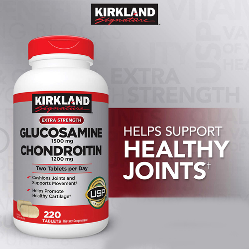 Glucosamine 1500mg & Chondroitin 1200mg - Giải pháp hỗ trợ đau xương khớp tốt nhất hiện nay