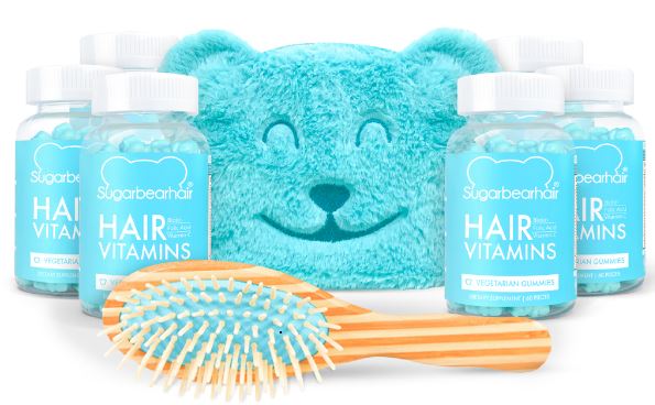 Kẹo gấu Sugar bear hair hỗ trợ kích thích mọc tóc hiệu quả