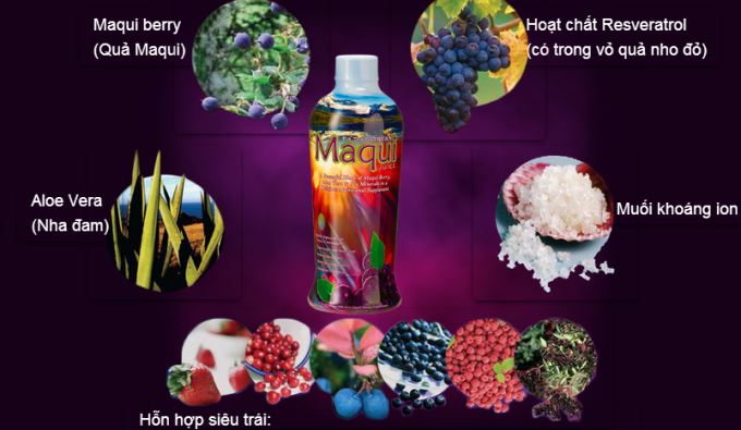 Maqui Juice Bhip global giải pháp hoàn hảo cho sức khỏe của bạn