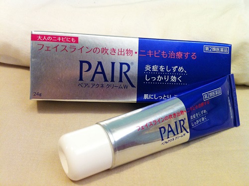 Kem trị mụn Pair Acne W Cream Nhật Bản chính hãng