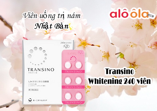 Transino Whitening 240v có nguồn gốc xuất xứ từ Nhật Bản