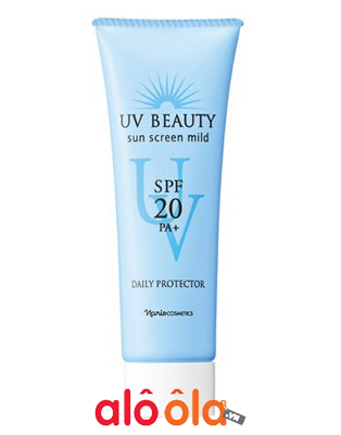 Sữa chống nắng da mặt UV beauty - Sun screen milk daily protector SPF20 PA+