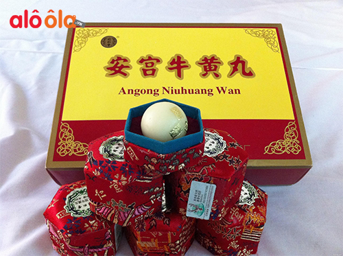 review an cung ngưu hoàng angong niuhuang wan trung quốc