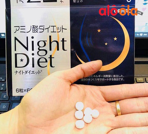 Cách sử dụng viên uống giảm cân Orihiro Night Diet