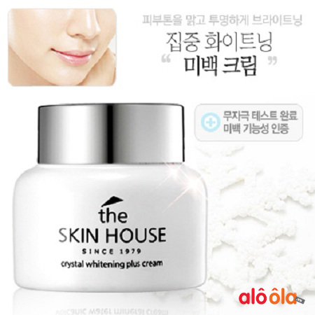 Công dụng của kem dưỡng The Skin House Crystal Whitening Plus Cream