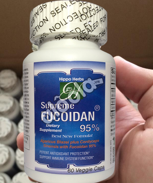 Thành phần của viên uống supreme fucoidan 95% phòng chống ung thư hiệu quả