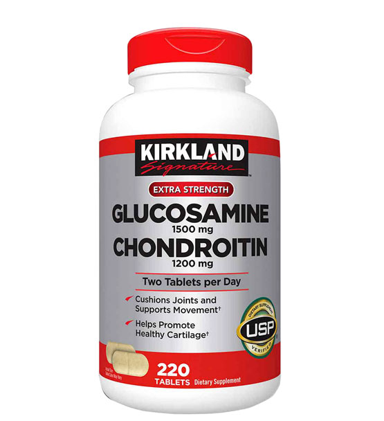 Kirkland Glucosamine 1500 mg & Chondroitin 1200 mg chuyên trị khớp