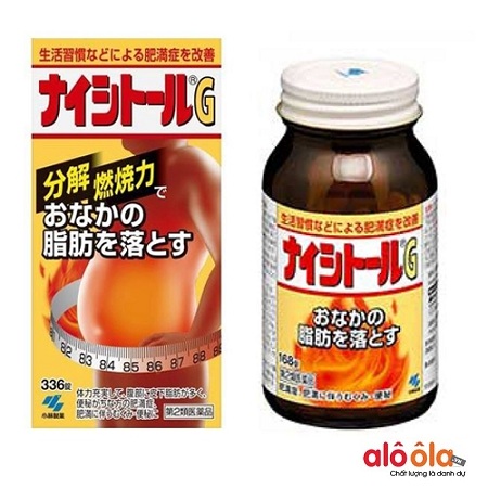 Viên uống giảm mỡ bụng Naishitoru G 3100