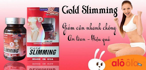 Gold Slimming giúp giảm cân nhanh chóng, an toàn, hiệu quả