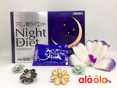 Viên uống giảm cân Night Diet Orihiro an toàn cho sức khỏe