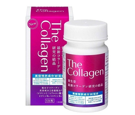 the collagen shisseido nhật bản 126 viên