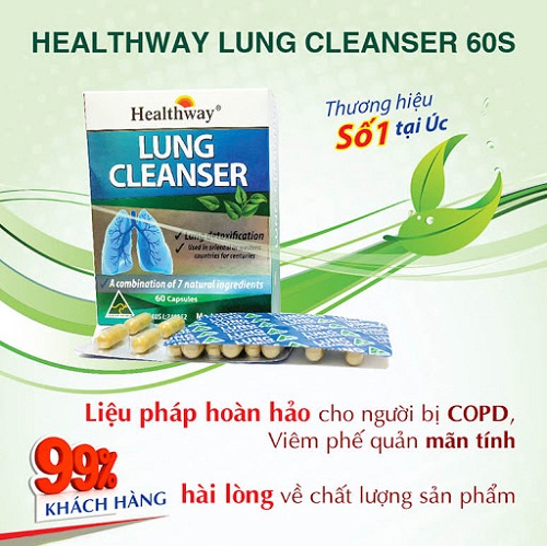 Lung Cleanser được rất nhiều người tiêu dùng ưa chuộng