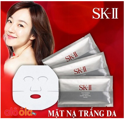 mặt nạ sk-ii whitening source derm-revival mask