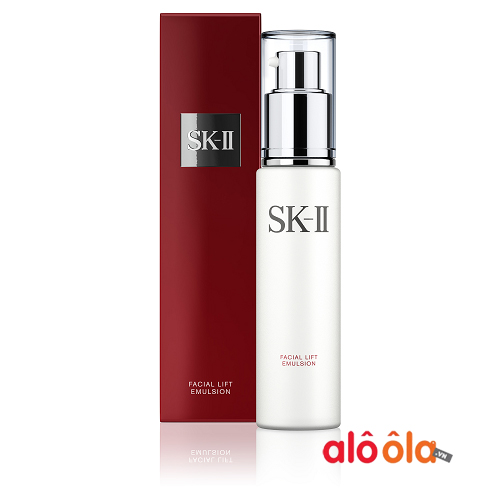 how to use sk-ii facial lift emulsion
