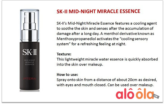 sk-ii mid-night miracle essence 50ml
