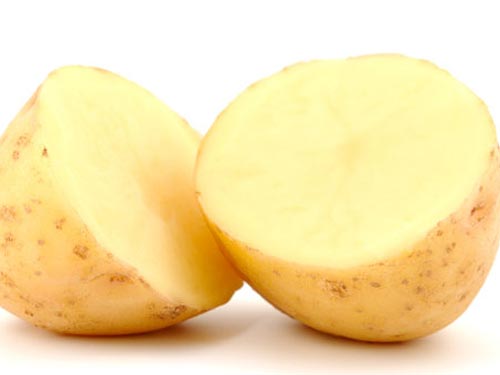 Dưỡng trắng da bằng khoai tây