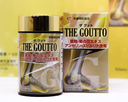the goutto - viên uống dánh cho người bị gout