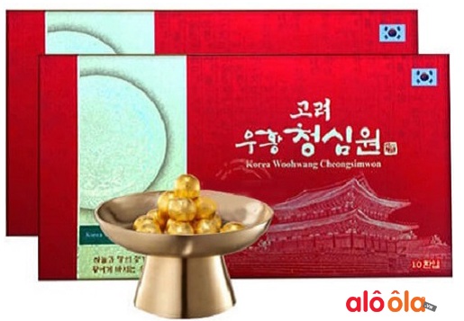 An cung ngưu hoàng Hàn Quốc Bio Apgold hộp 10 viên