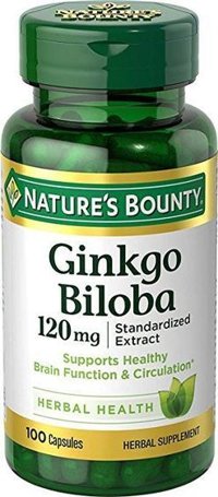 Viên uống bổ não Natures Bounty Ginkgo Biloba 120mg 100 viên