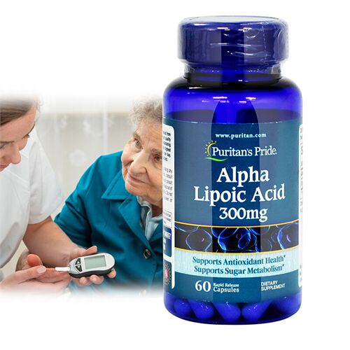 Viên uống bổ sung Alpha Lipoic Acid 300 mg Puritans Pride