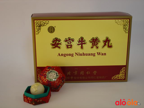 tác dụng an cung ngưu hoàng hoàn angong niuhuang wan