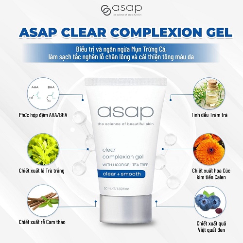  asap clear complexion gel  