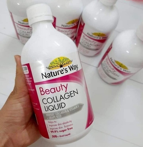 natures way beauty collagen liquid 500ml