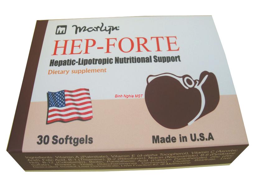 Marlyn Hep- Forte hỗ trợ điều trị các bệnh gan, thận và tiêu hóa
