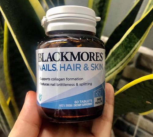blackmores nails hair skin hộp 60 viên