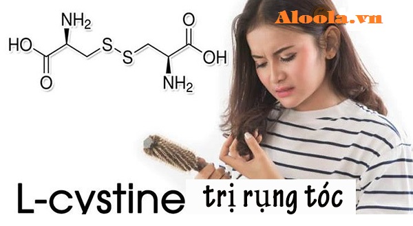 L-Cystine trị rụng tóc