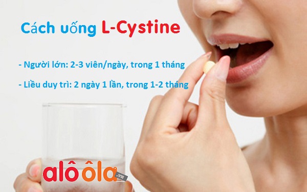 cách uống L-Cystine