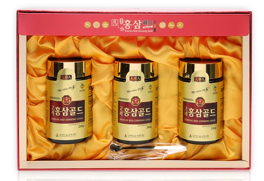 cao sâm hàn quốc hộp 3 lọ korean red ginseng gold 