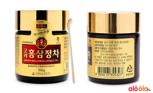 công dụng của cao hồng sâm korean red ginseng extract tea 100g