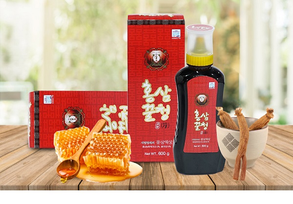 Cao hồng sâm mật ong Dongjin Korean Honey Red Ginseng 600g Hàn Quốc