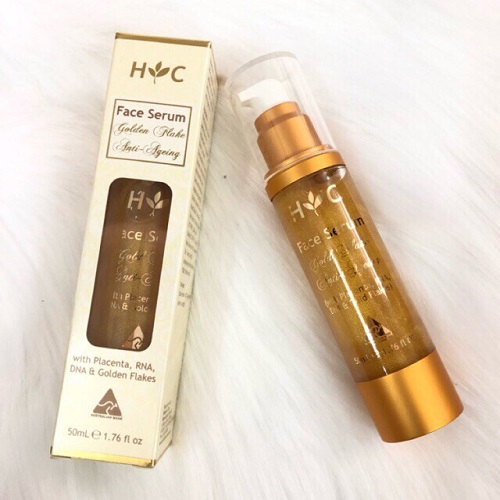 hc gold flake anti ageing face serum