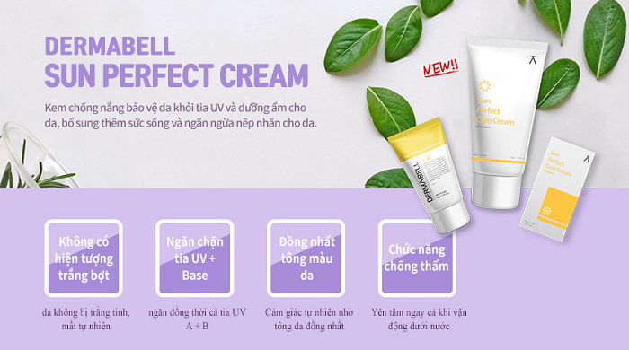 kem chống nắng Dermabell Sun Perfect Cure 