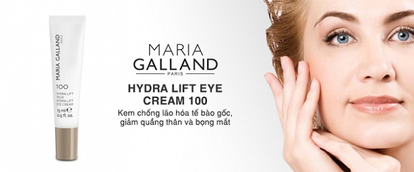 Kem dưỡng mắt Maria Galland 100 Hydra Lift Eye Cream 15ml