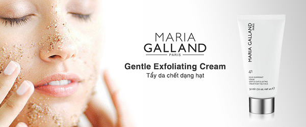 Kem tẩy tế bào chết Maria Galland 41 Gentle Exfoliating Cream For The Face