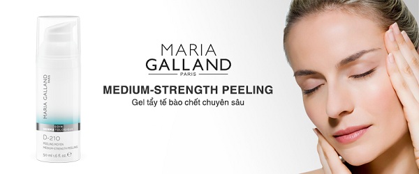 Gel tẩy tế bào chết chuyên sâu Maria Galland D-210 Medium-Strength Peeling 50ml