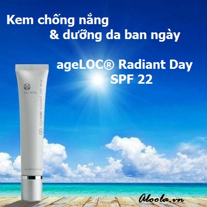 Kem chống nắng và dưỡng da ban ngày ageLOC Radiant Day SPF 22
